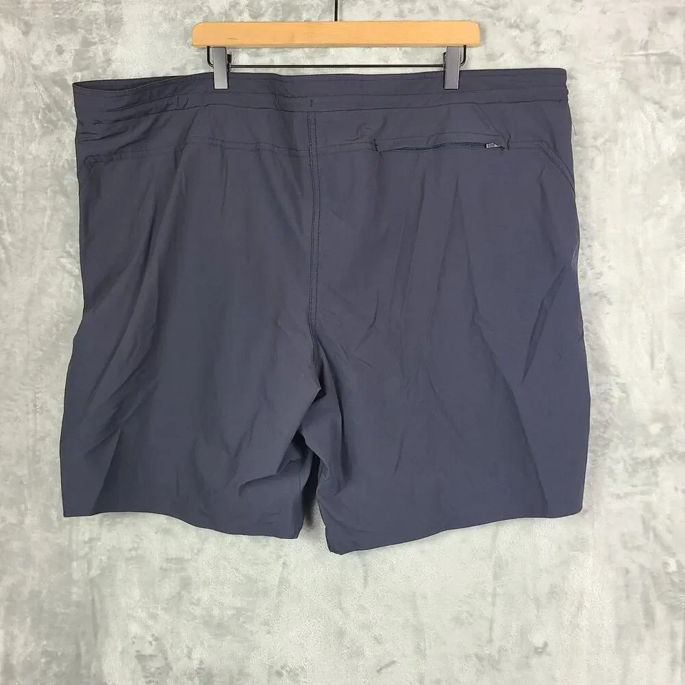 Duluth Cannonball Hybrid Shorts Armachillo Liner Drawstring Gray Mens Size 48